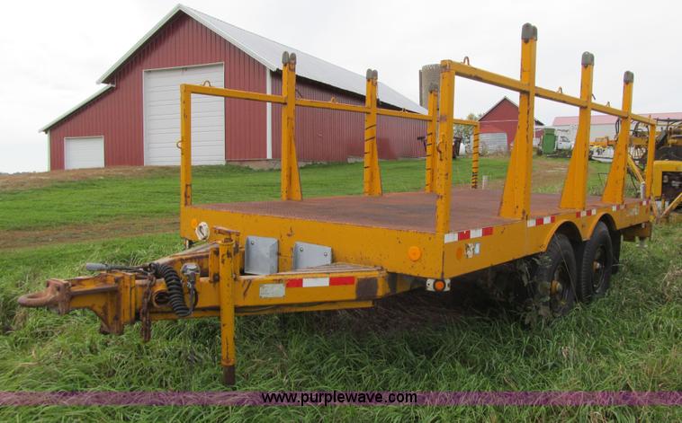 image for item J3390 1987 Sauber 1531 triple reel trailer