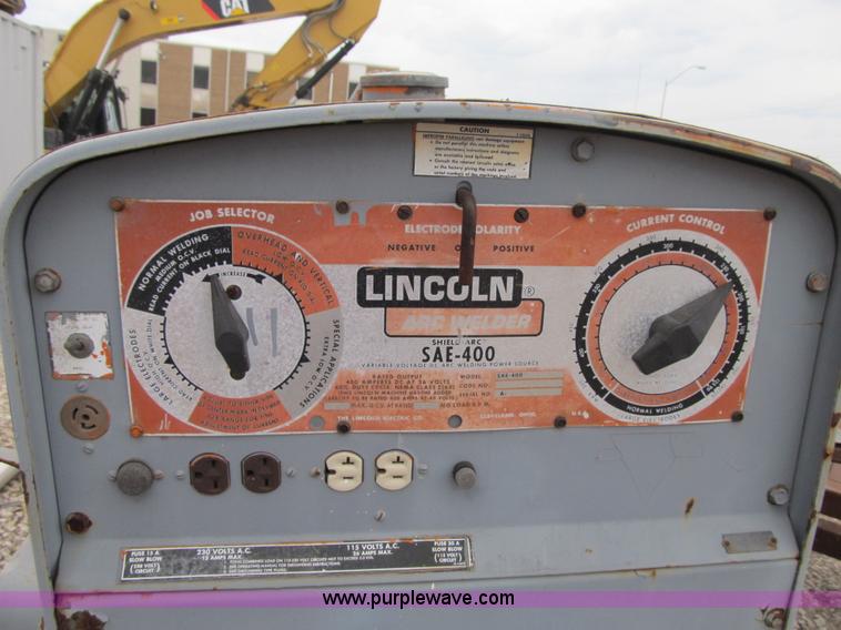 image for item Z9096 Lincoln arc welder/generator