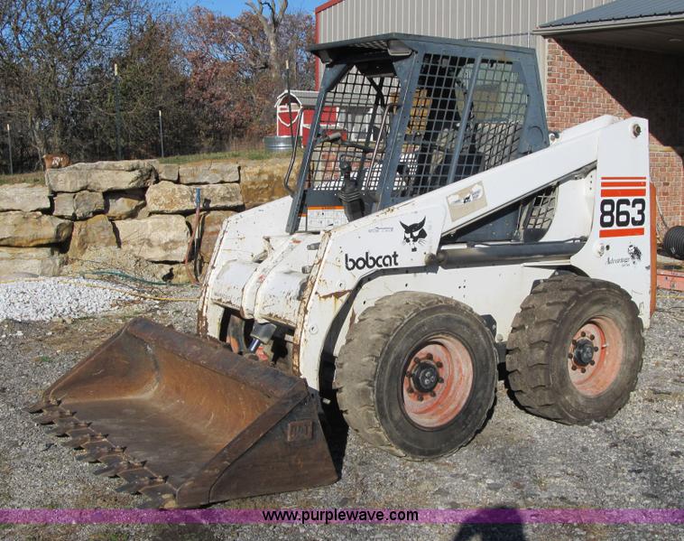 image for item Z9110 1999 Bobcat 863 Turbo skid steer