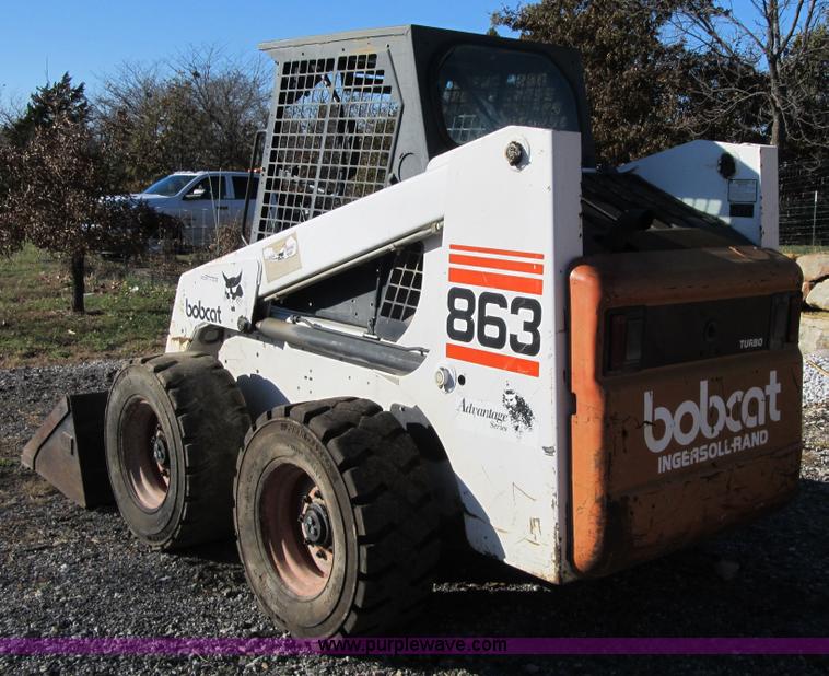image for item Z9110 1999 Bobcat 863 Turbo skid steer