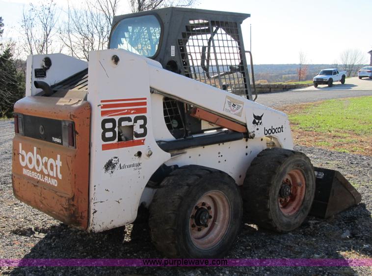 image for item Z9110 1999 Bobcat 863 Turbo skid steer