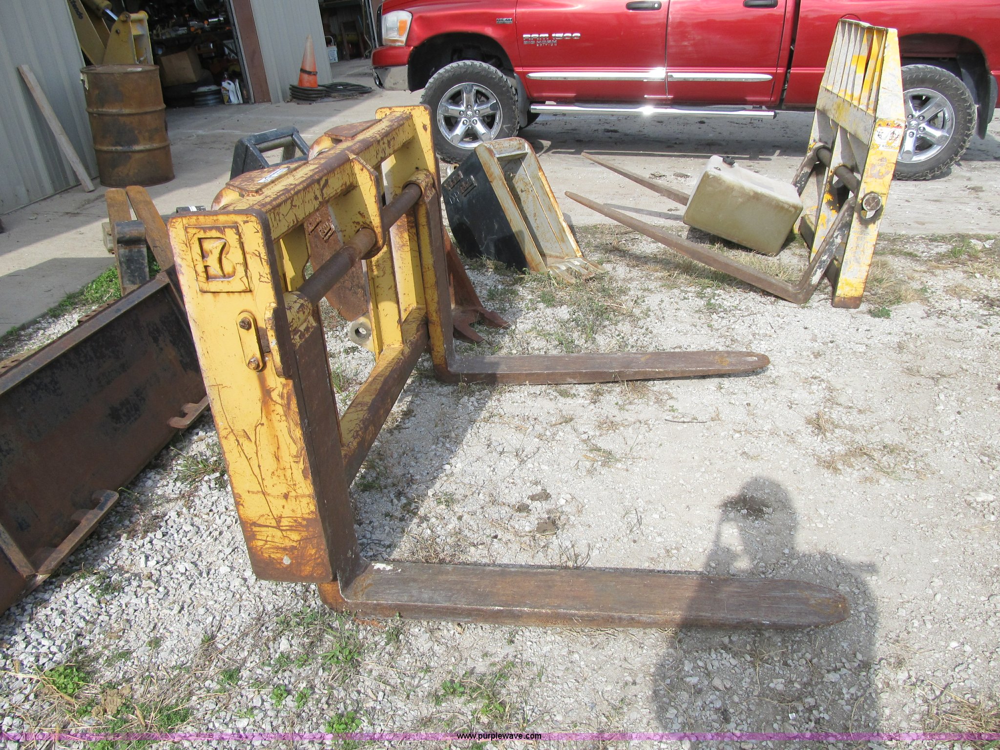 Balderson quick attach loader forks in Oak Grove, MO Item AC9338 sold