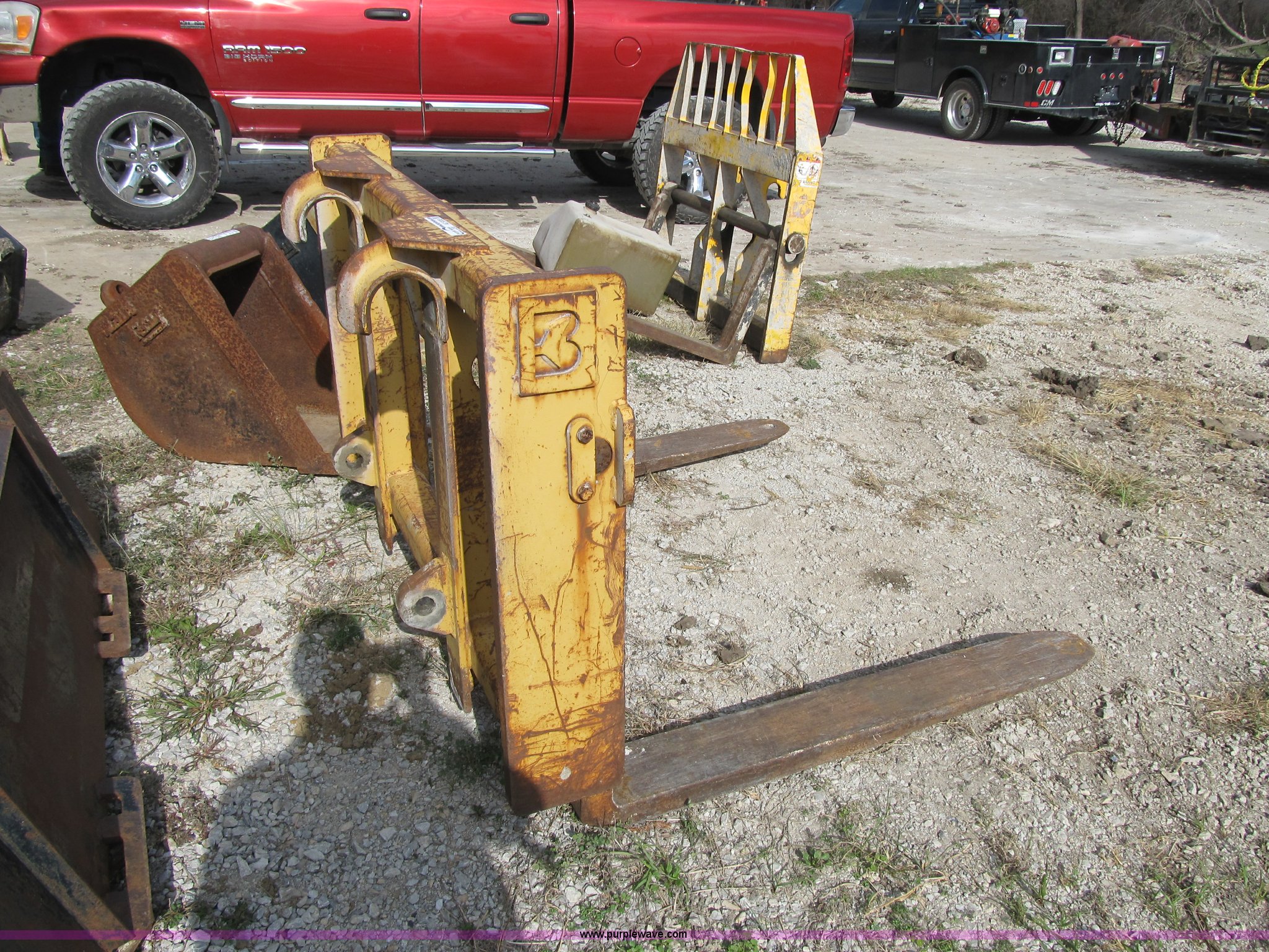 Balderson quick attach loader forks in Oak Grove, MO Item AC9338 sold