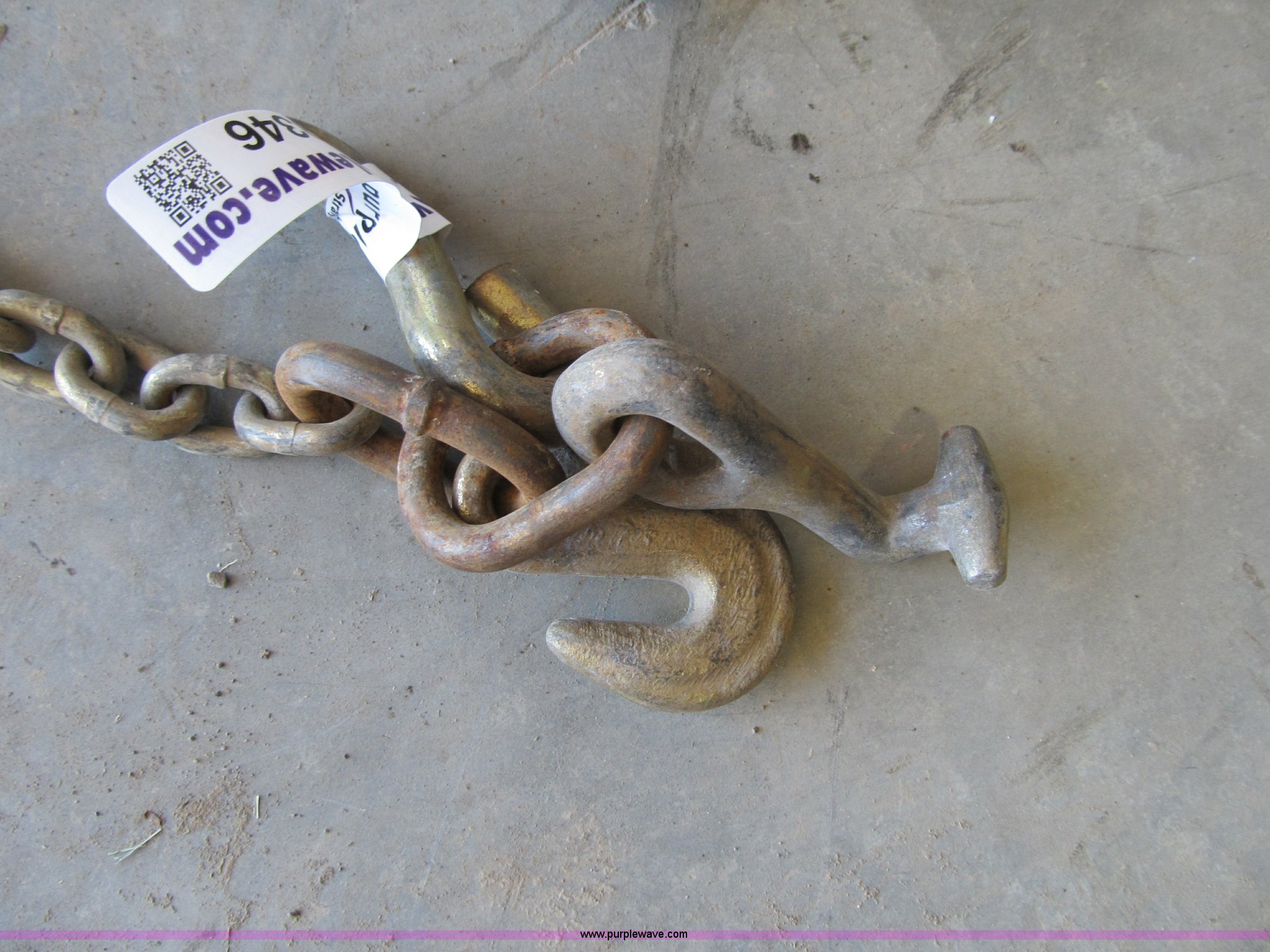 (4) car hauling chains in Oak Grove, MO Item AC9346 sold Purple Wave