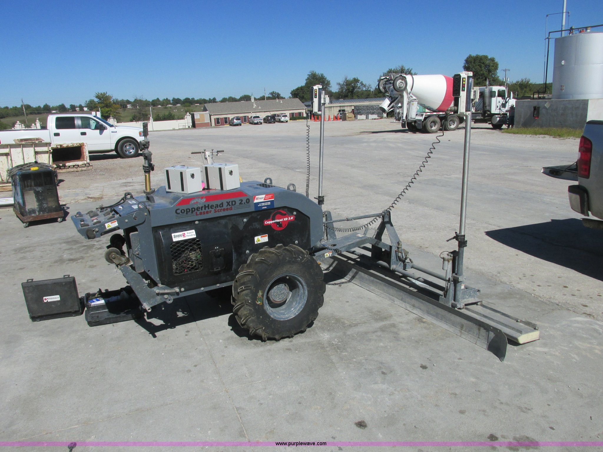 Copperhead XD 2.0 laser screed in Broken Arrow, OK Item J2401 sold
