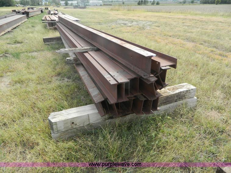 image for item AL9752 (18) 20'L x 7"W I-beams