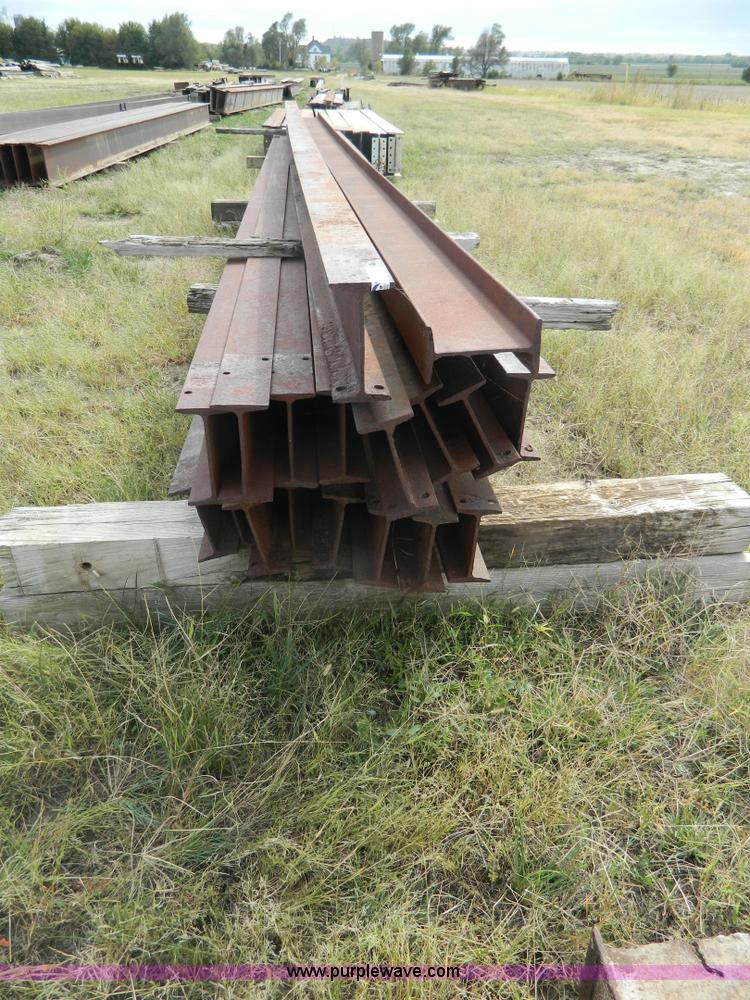 image for item AL9752 (18) 20'L x 7"W I-beams