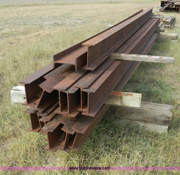 image for item AL9752 (18) 20'L x 7"W I-beams