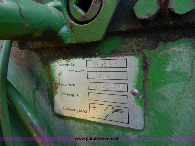 image for item AQ9404 1986 John Deere 2350 tractor