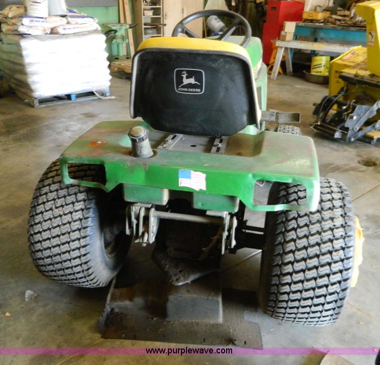 image for item AQ9405 John Deere 420 lawn mower