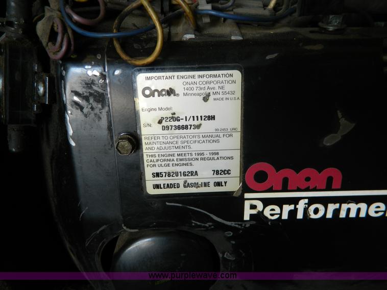 image for item AQ9405 John Deere 420 lawn mower