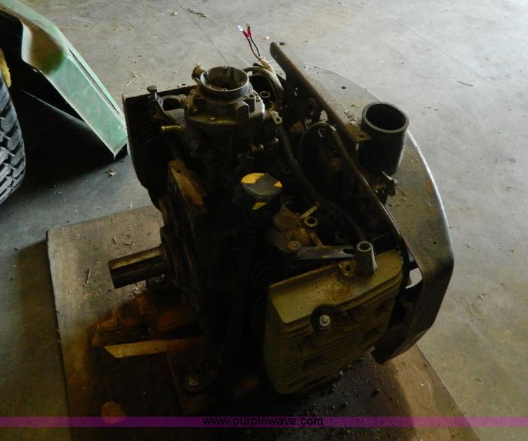 image for item AQ9405 John Deere 420 lawn mower