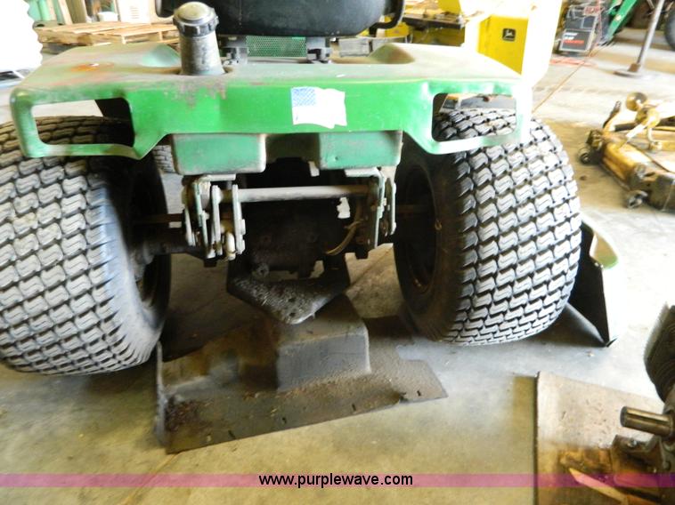 image for item AQ9405 John Deere 420 lawn mower