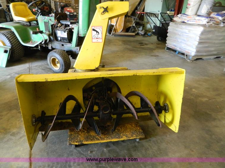 image for item AQ9405 John Deere 420 lawn mower