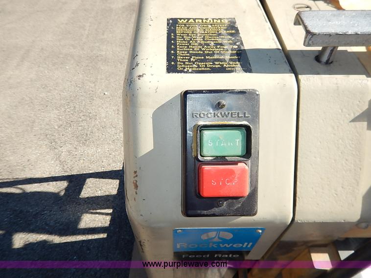 image for item AY9019 Rockwell planer