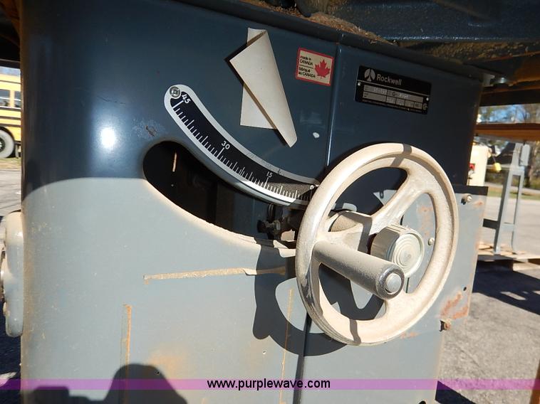 image for item AY9026 Rockwell 8.5" table saw