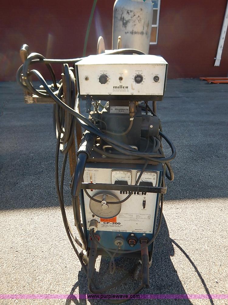 image for item AY9028 Miller Matic CP-200 wire feed welder
