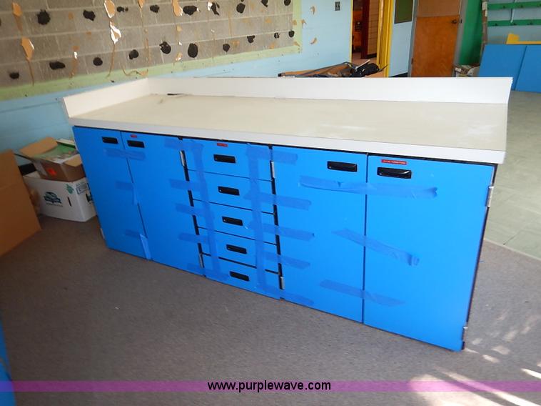 image for item AY9038 (3) assorted cabinet/work stations