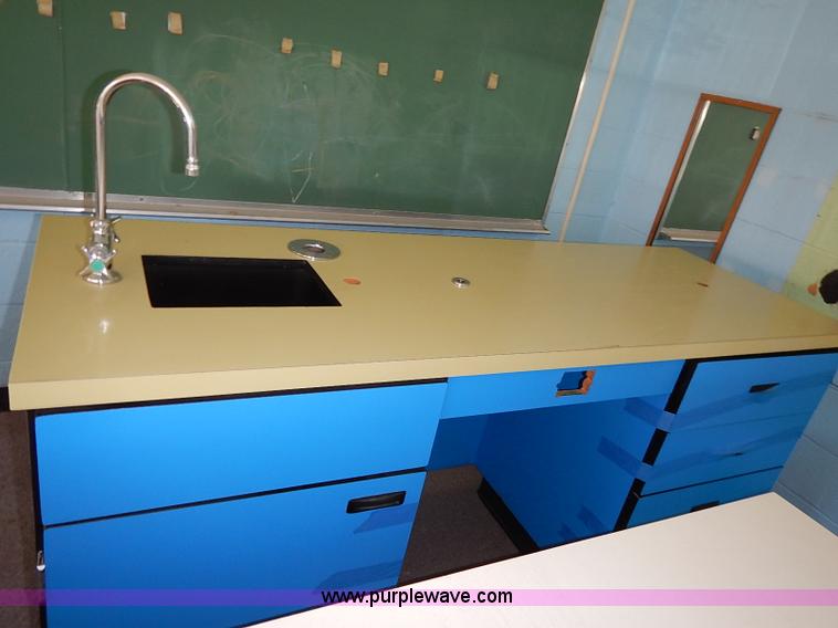 image for item AY9038 (3) assorted cabinet/work stations