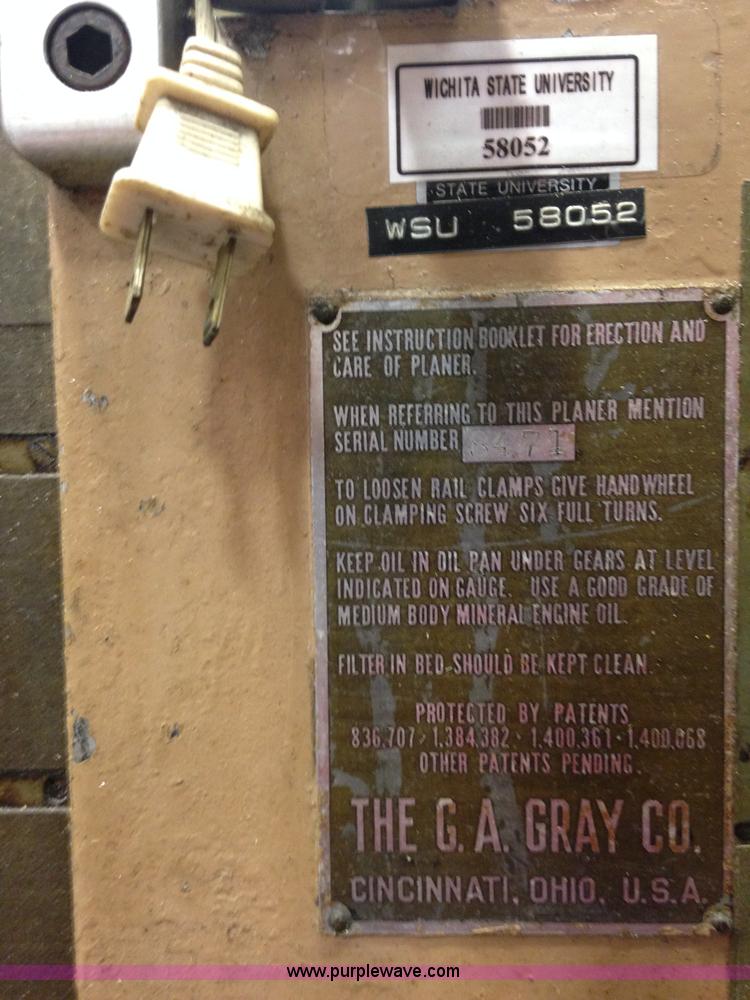 image for item D1288 Grey planer mill