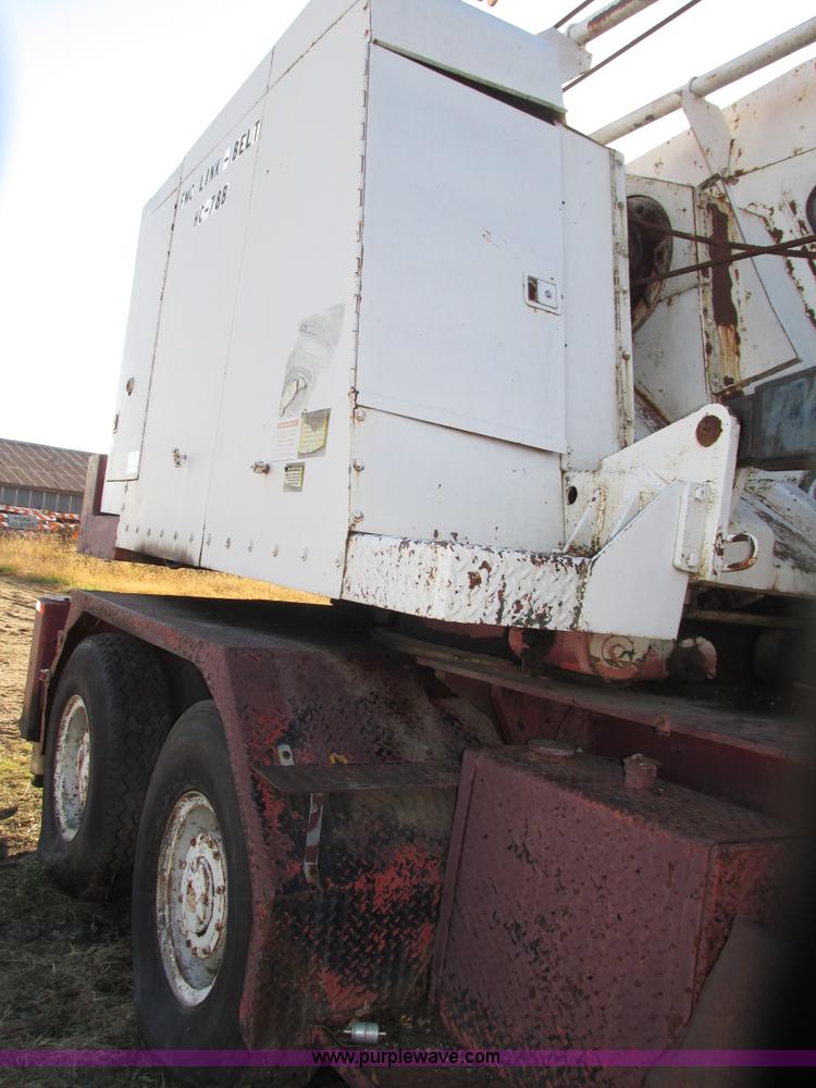 image for item G9907 1965 Link Belt HC-78 truck crane