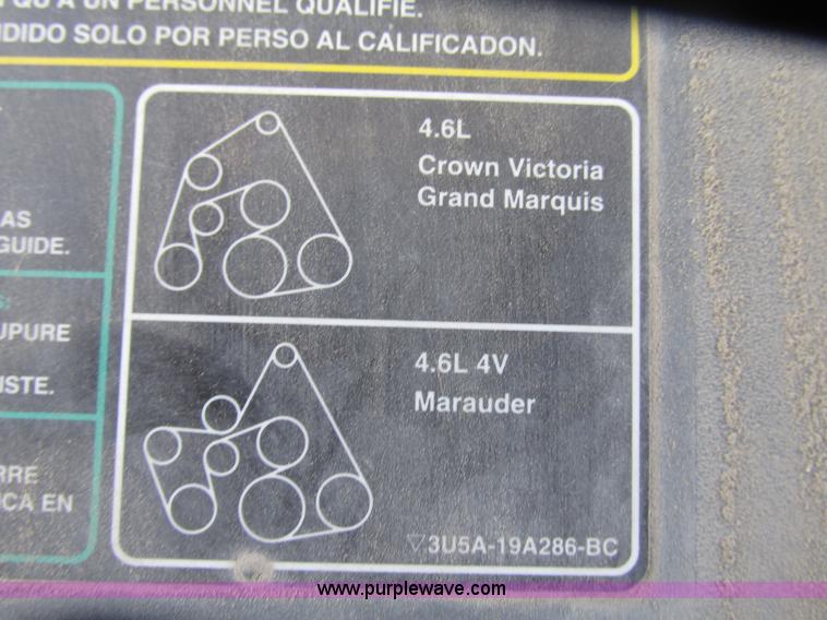 image for item G9910 2004 Ford Crown Victoria Police Interceptor