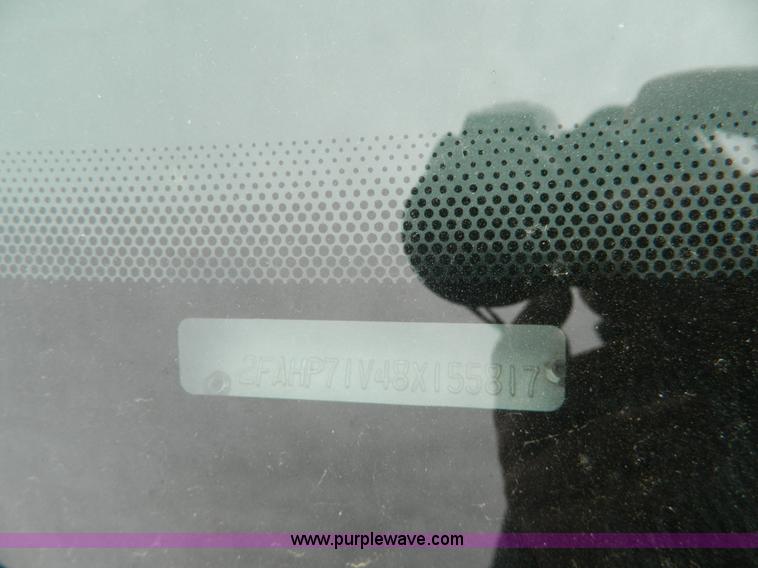 image for item H2374 2008 Ford Crown Victoria Police Interceptor