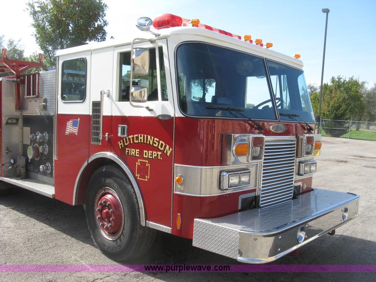 image for item H9469 1988 Pierce pumper fire truck