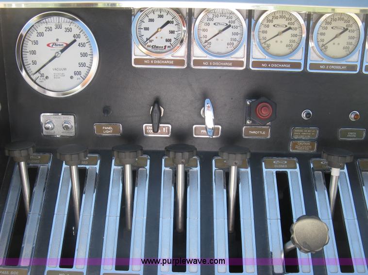 image for item H9469 1988 Pierce pumper fire truck