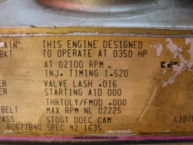 image for item H9469 1988 Pierce pumper fire truck