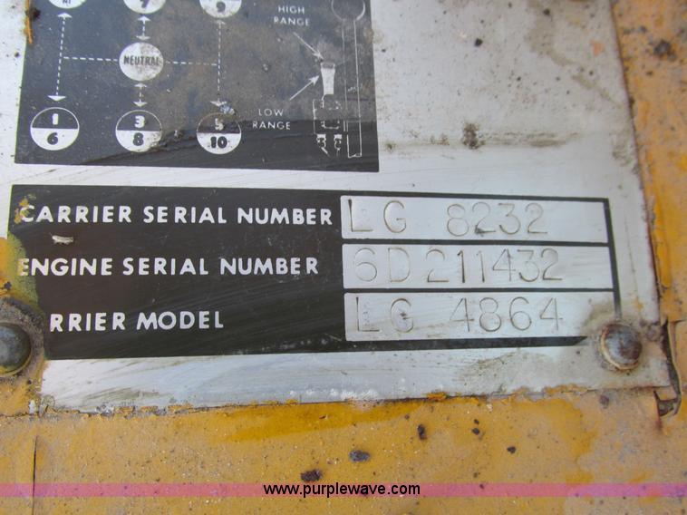 image for item I4105 1982 Little Giant LG4866 crane