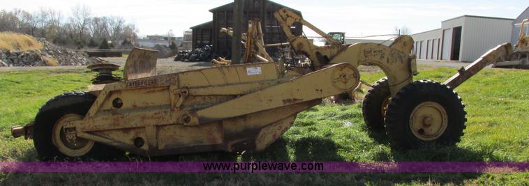 image for item I4113 Caterpillar 60 pull scraper