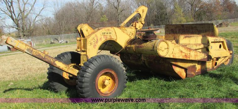image for item I4113 Caterpillar 60 pull scraper