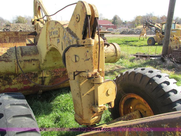 image for item I4113 Caterpillar 60 pull scraper