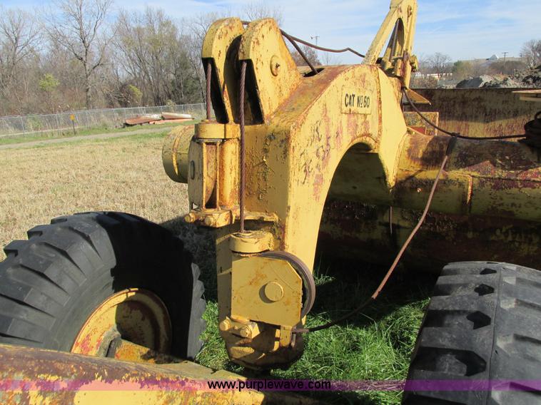 image for item I4113 Caterpillar 60 pull scraper