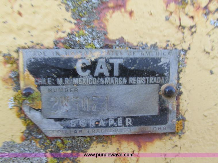 image for item I4113 Caterpillar 60 pull scraper