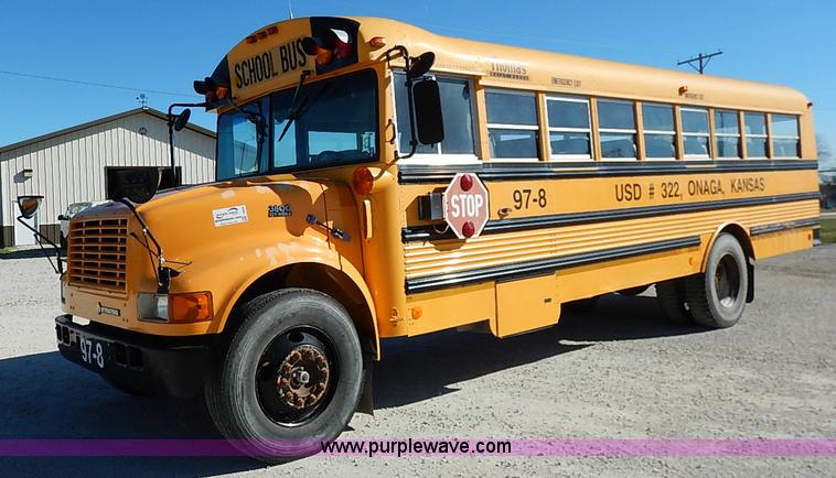 image for item I5304 1997 International 3800 Thomas school bus