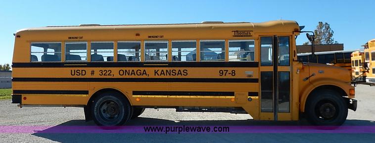 image for item I5304 1997 International 3800 Thomas school bus