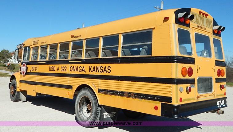 image for item I5304 1997 International 3800 Thomas school bus