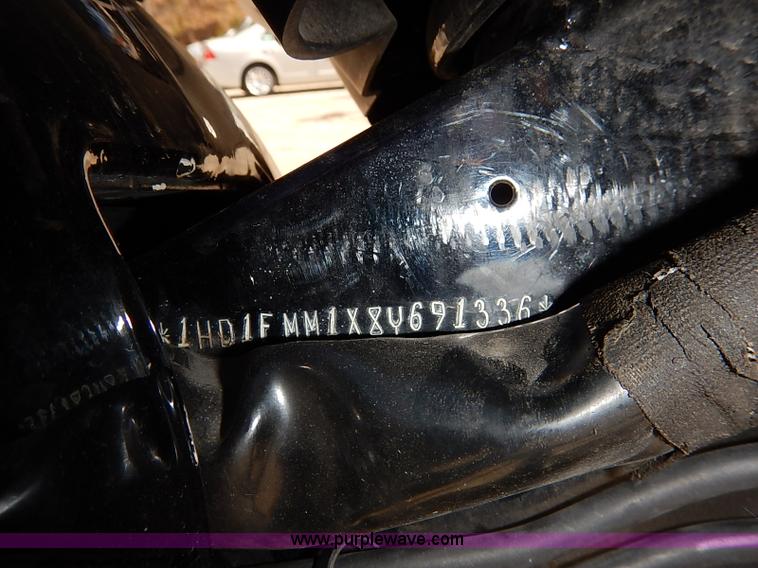 image for item I5313 2008 Harley Davidson FLHTP police motorcycle