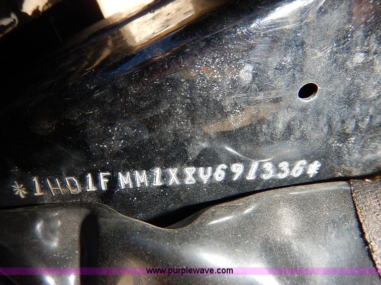 image for item I5313 2008 Harley Davidson FLHTP police motorcycle