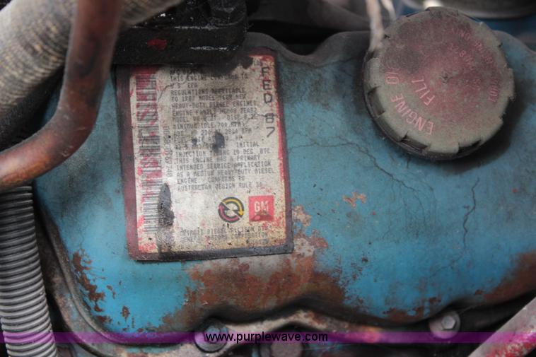 image for item I5974 1987 GMC pumper fire truck