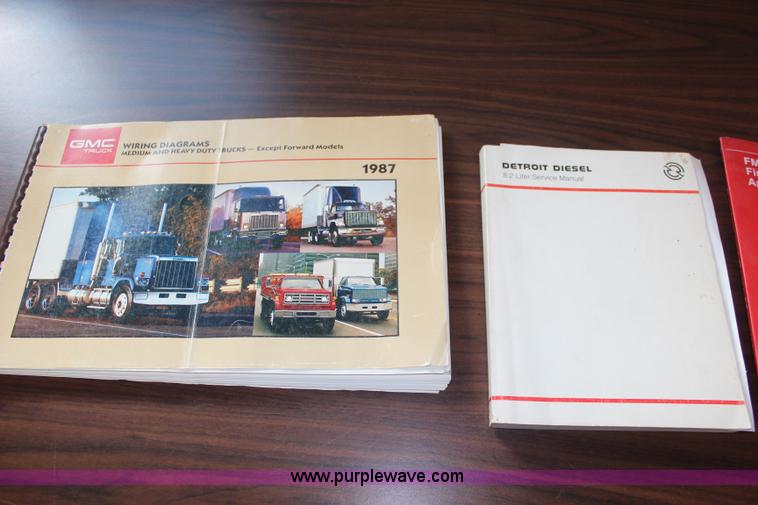 image for item I5974 1987 GMC pumper fire truck