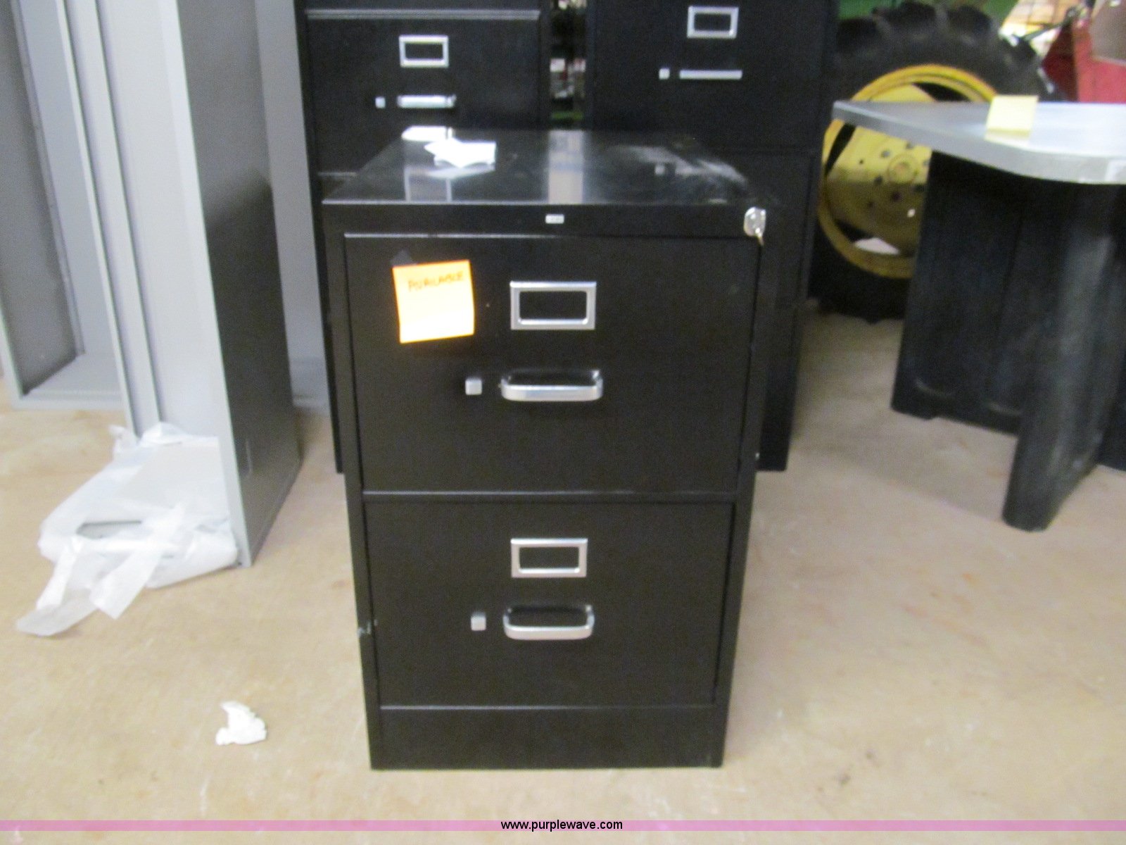 Assorted metal storage bins in Wichita, KS Item BD9663 sold Purple Wave
