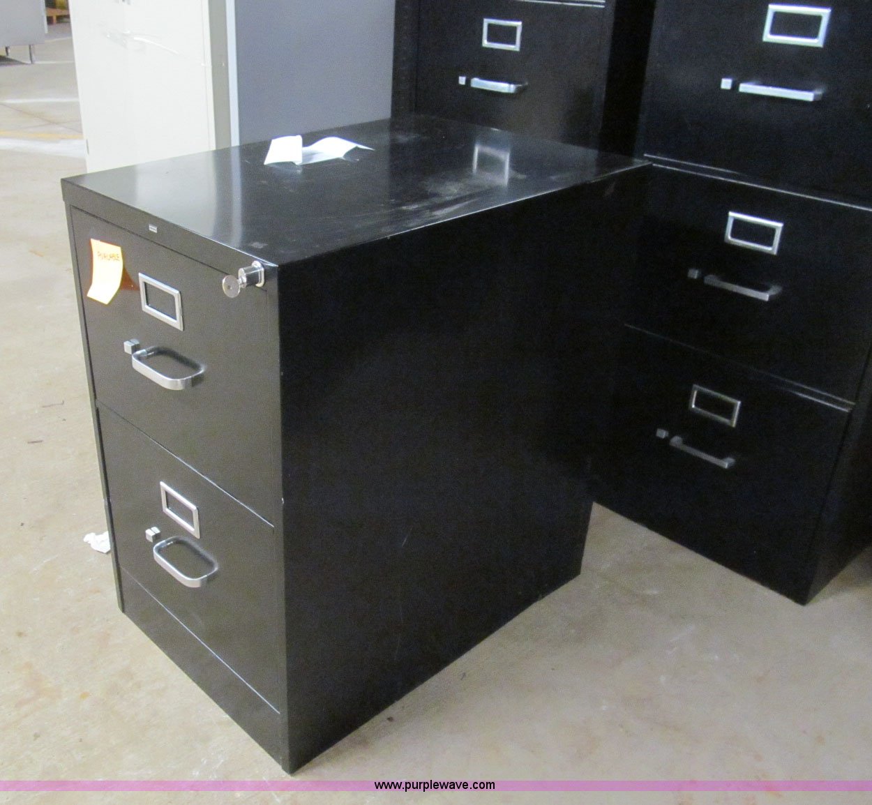 Assorted metal storage bins in Wichita, KS Item BD9663 sold Purple Wave