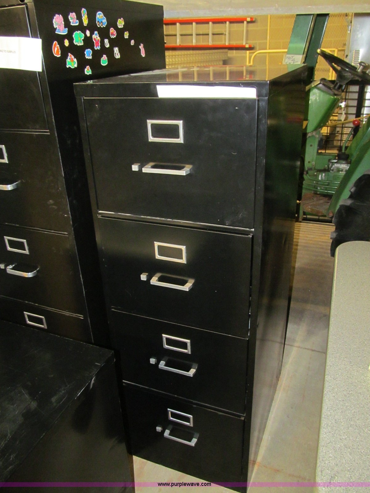 Assorted metal storage bins in Wichita, KS Item BD9663 sold Purple Wave