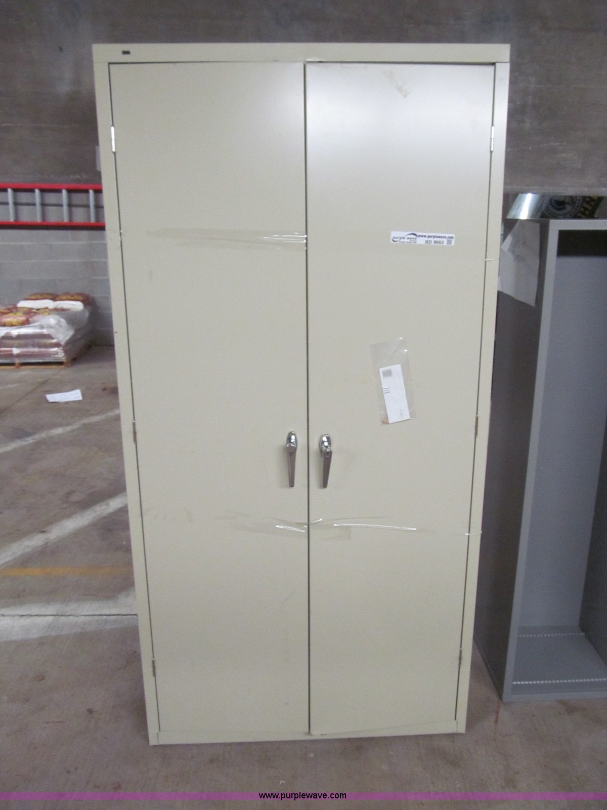 Assorted metal storage bins in Wichita, KS Item BD9663 sold Purple Wave