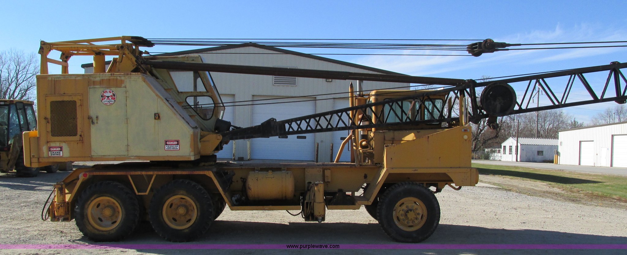 1982 Little Giant LG4866 crane in Fairfield, IA Item I4105 sold