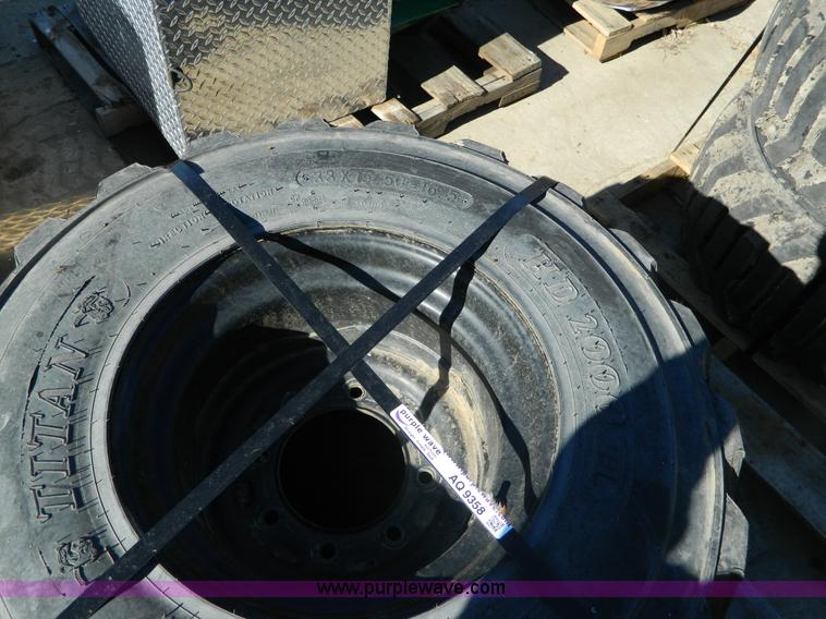 image for item AQ9358 (2) 33-15.50-16.5 tires