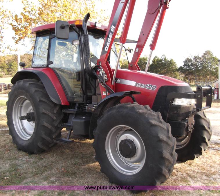 image for item D1282 2004 Case IH MXM120 MFWD tractor
